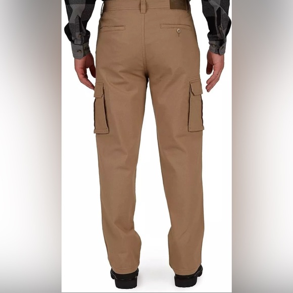 Smith’s workwear stretch canvas cargo pant in khaki 34 x 30 (read description) - Picture 2 of 8